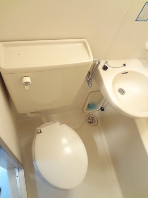 Toilet. Unit is a bus of toilet