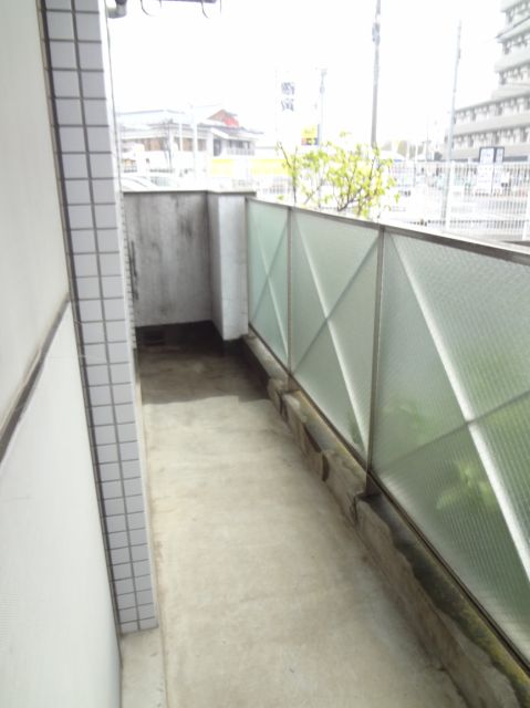 Balcony. It is a veranda space