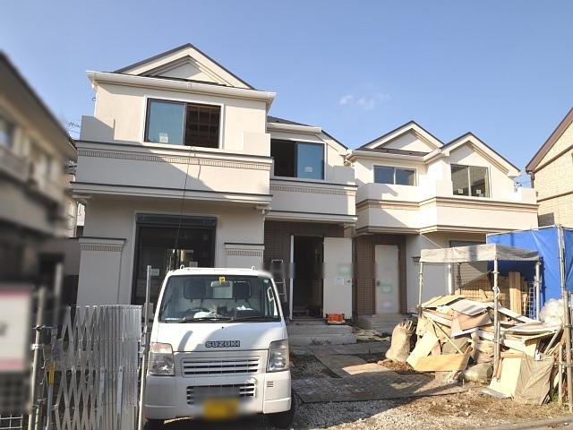 Local appearance photo. Komae City Inogata 3-chome, site landscape During construction