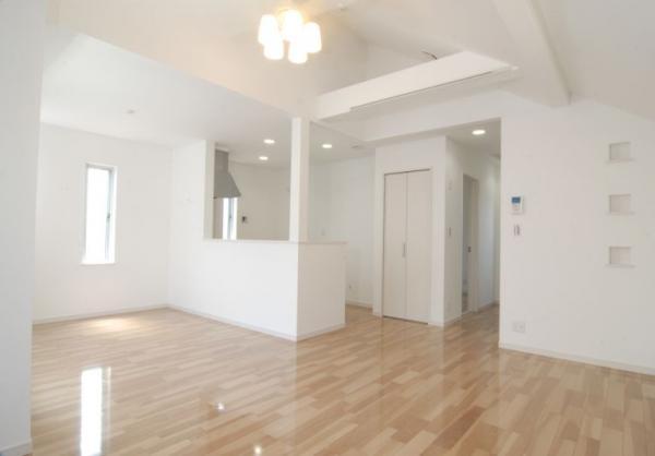 Building plan example (introspection photo). Living example of construction