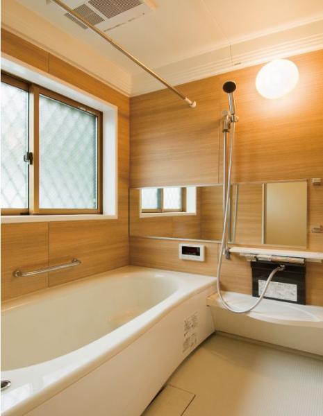 Building plan example (introspection photo). Bathroom construction cases