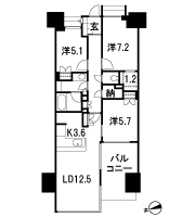 Floor: 3LDK + N + WIC, the occupied area: 77.95 sq m, Price: 44,600,000 yen, now on sale