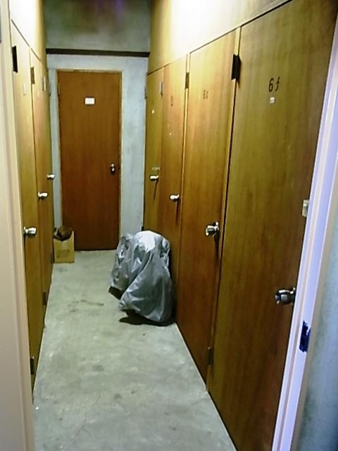 Receipt. Trunk room that can be used free of charge