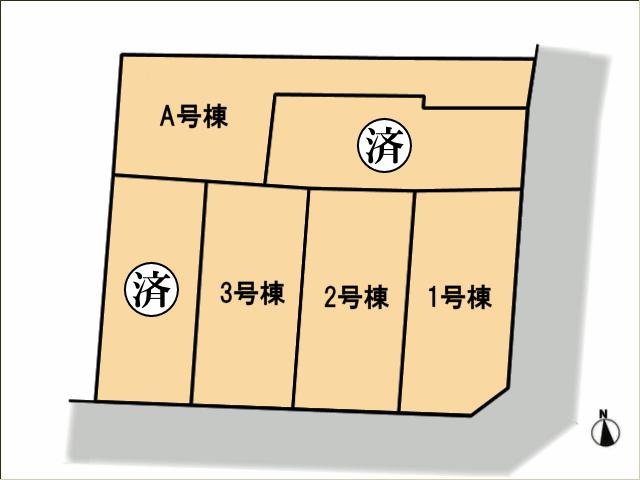 The entire compartment Figure.  [Corner lot of the public road of 6m × 4m] All 6 house, nestled in a quiet residential area (^ O ^)