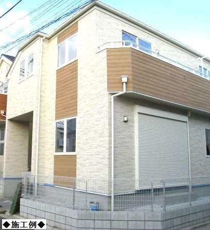 Local appearance photo. (Exterior construction cases) around the many green good living environment! Odakyu line "Komae" station 14 mins! It is convenient to commute!
