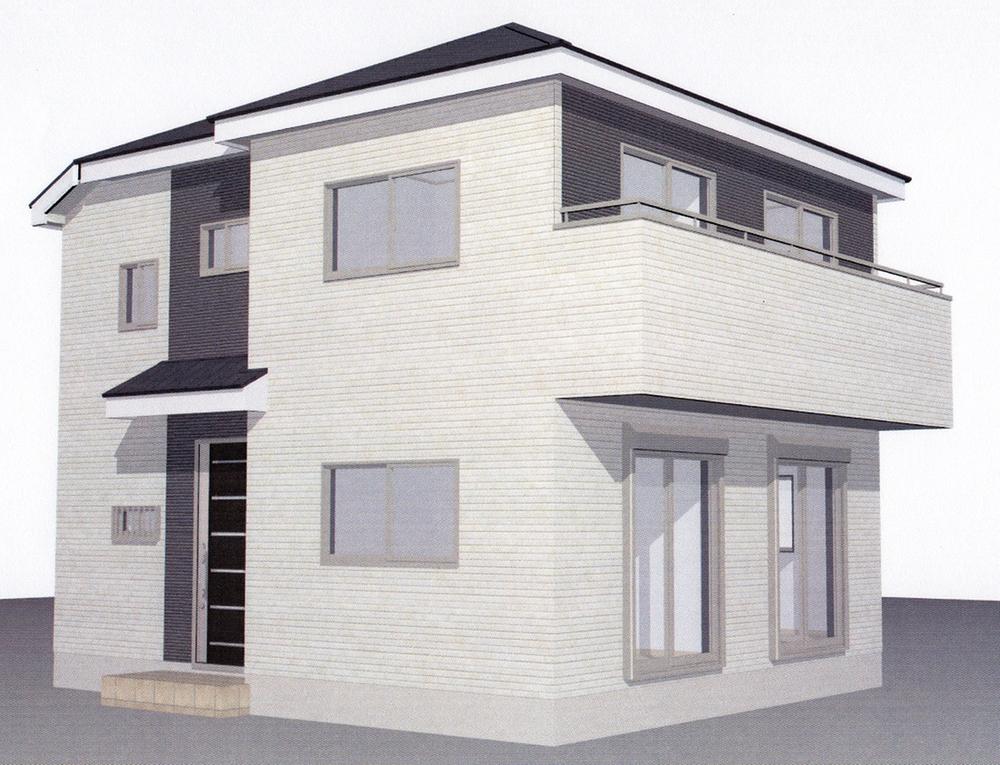 Rendering (appearance). (1 Building) Rendering south road. All room 6 Pledge or more of floor plan. Good is per yang. 