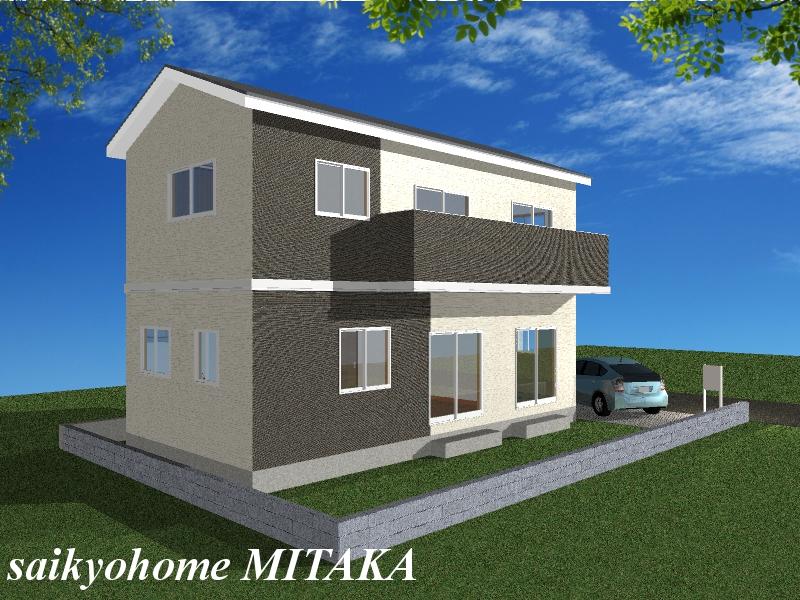 Building plan example (Perth ・ appearance). Building plan example (II-P No. land) Building price 9.93 million yen, Building area 84.59 sq m Construction example photograph is prohibited by law. It is not in the credit can be material. We have to complete expected Perth for the Company.