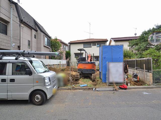 Local appearance photo. During construction