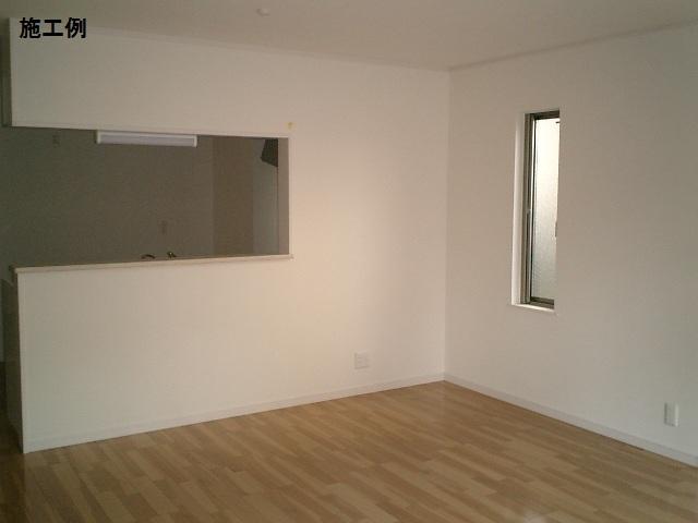 Same specifications photos (living). Popular face-to-face kitchen! Example of construction