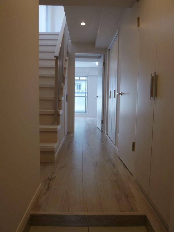 Other introspection. Corridor as seen from the front door