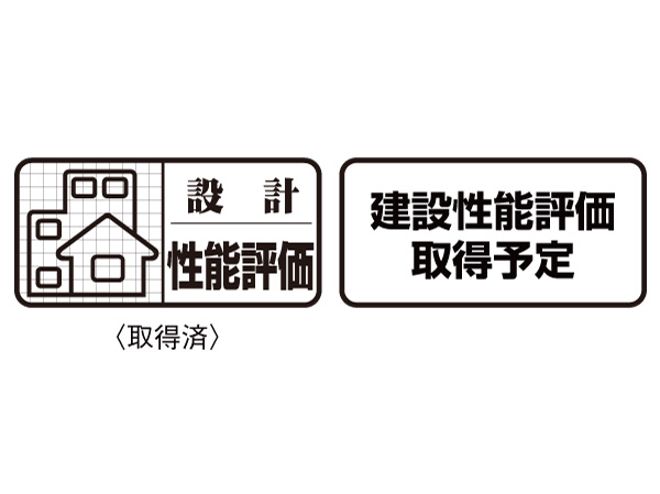 Other.  [Get the design house performance evaluation report, Acquisition scheduled for construction housing performance evaluation report] Objectively and fairly evaluate the items related to housing performance that is determined by the Minister of Land, Infrastructure and Transport third party ・ Judges Housing Performance Indication System. In the Property, Get this design house performance evaluation report (construction housing performance evaluation report to be acquired is). We aim certainly a dwelling boasts a reliable basic performance. (All houses) ※ For more information see "Housing term large Dictionary"