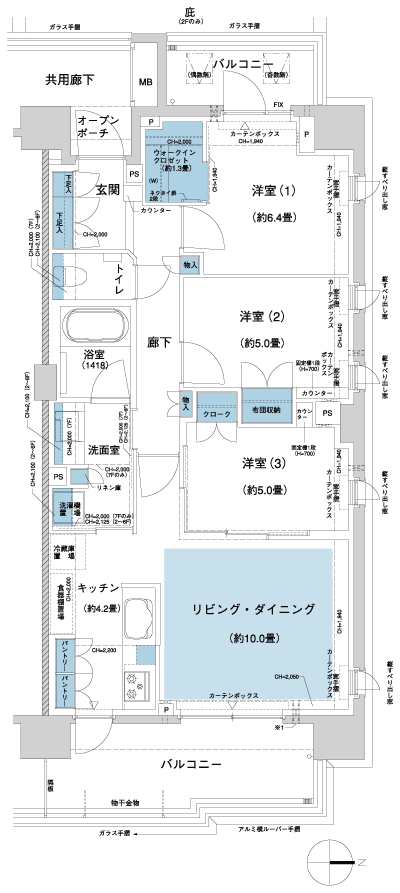 Floor: 3LDK + WIC, the occupied area: 72.88 sq m, Price: TBD