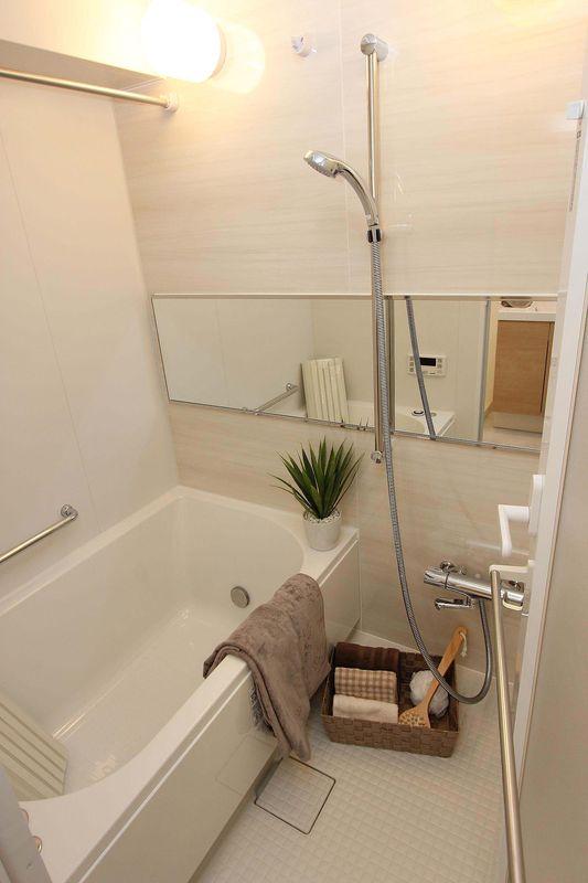 Bathroom. The bathroom is clean bathtub has been replaced of a new one.