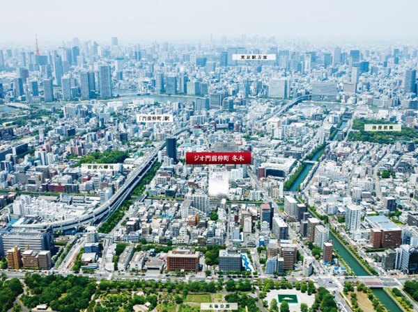 Surrounding environment. Local peripheral Aerial ※ In fact a slightly different is subjected to a CG process was taken in June 2012.