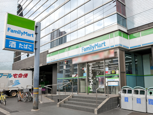 Surrounding environment. FamilyMart Tatsumi chome store (about 140m ・ A 2-minute walk)