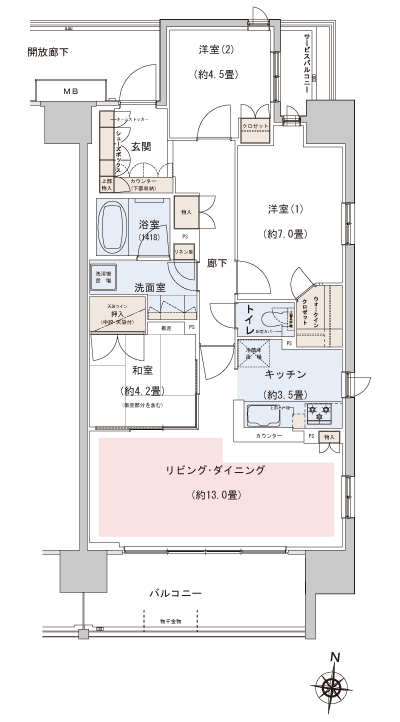 Floor: 3LDK + WIC, the occupied area: 76.23 sq m, Price: TBD