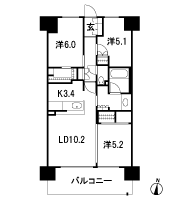 Floor: 3LDK + WIC, the area occupied: 68.2 sq m, Price: TBD