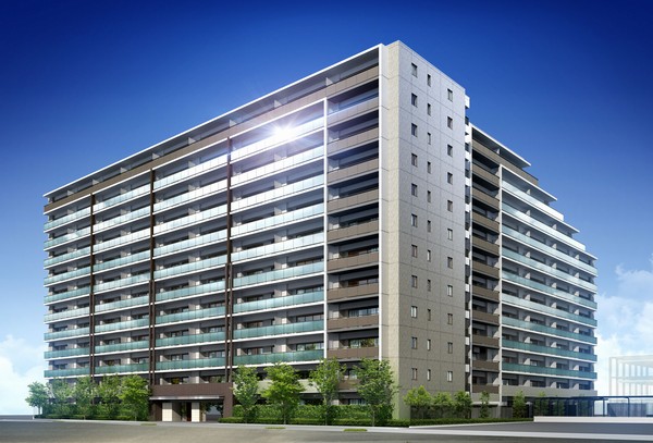 Rendering CG of Exterior CG (the web is one that caused draw based on the drawings of the planning stage, shape ・ Slightly different from the actual color, etc., It may change the plan is caused by the reasons or the like on the future construction)