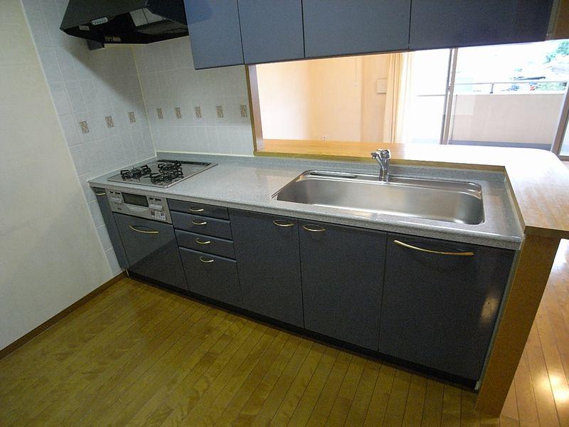 Kitchen. Conversation with the family will gain momentum in the face-to-face kitchen.