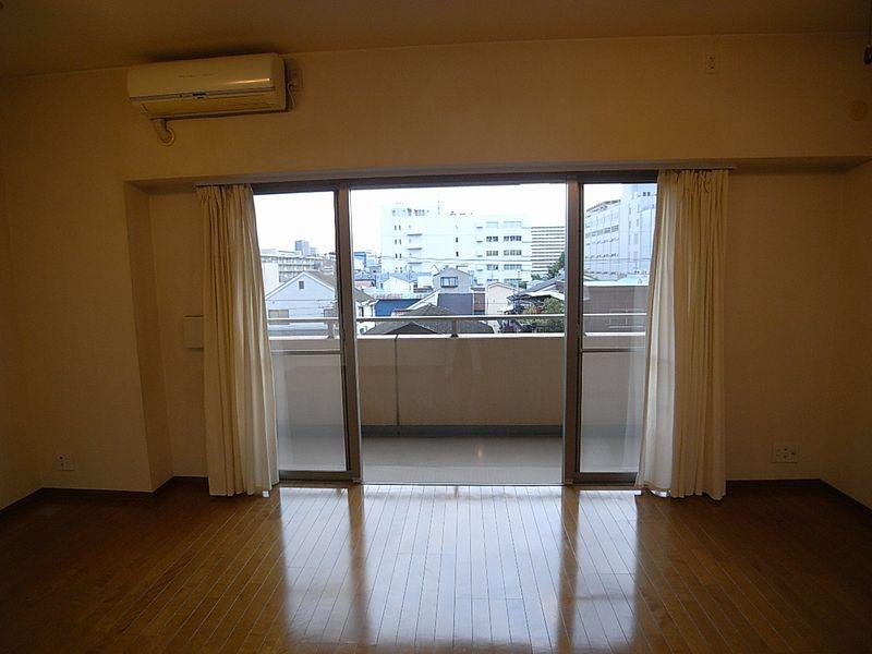 Living. Balcony seen from the living room