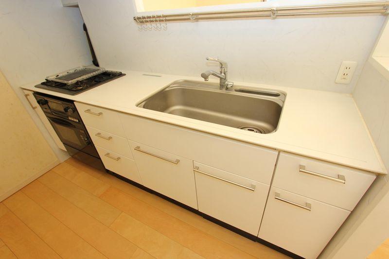 Kitchen. Storage well of the system kitchen