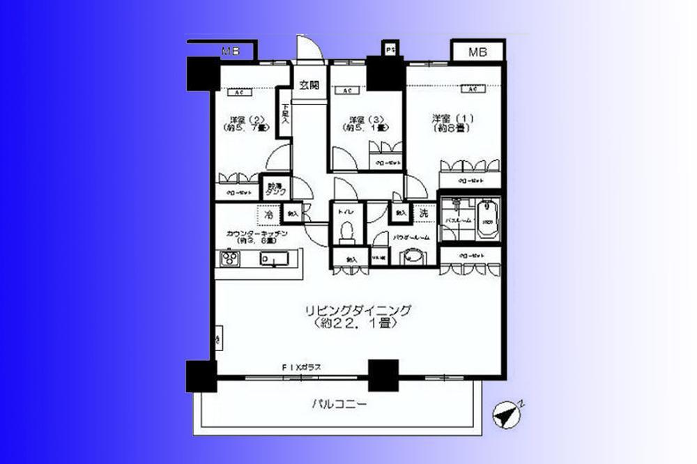 Floor plan. ~  ☆ The Tokimeki not Nora in floor plan ☆  ~ For more details, please contact 0120-878-011