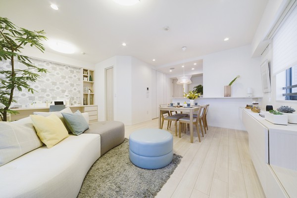 About 18.0 tatami spacious living room ・ Dining oasis of family