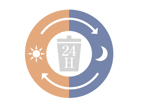Common utility.  [24-hour garbage can out] Without worrying about the collection time of garbage, To refuse yard of the building is possible garbage disposal 24 hours a day.