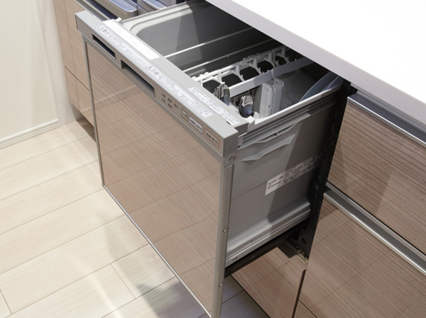 Building structure. Dish washing and drying machine