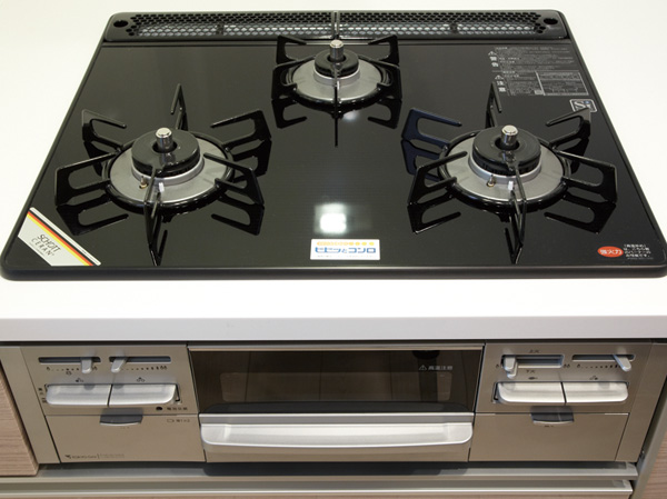 Building structure. Glass top stove (beep and stove)