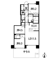 Floor: 3LDK + WIC + SIC + N, the area occupied: 70.6 sq m, Price: 39,900,000 yen, now on sale