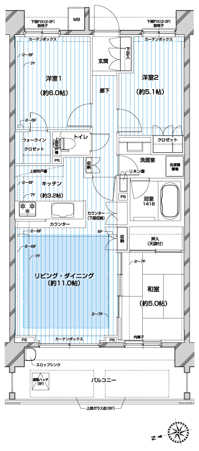 Floor: 3LDK, occupied area: 68.51 sq m, Price: undecided, now on sale