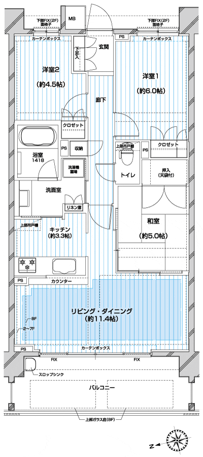 Floor: 3LDK, occupied area: 68.51 sq m, Price: undecided, now on sale