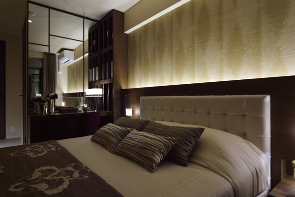 Interior.  [MASTER BEDROOM]  ※ Model room [85Es Type / Menu Plan]