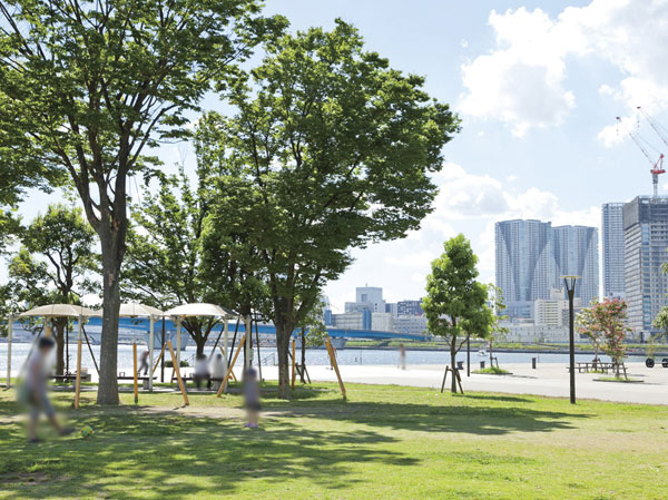 Surrounding environment. Toyosu park (about 780m / A 10-minute walk)