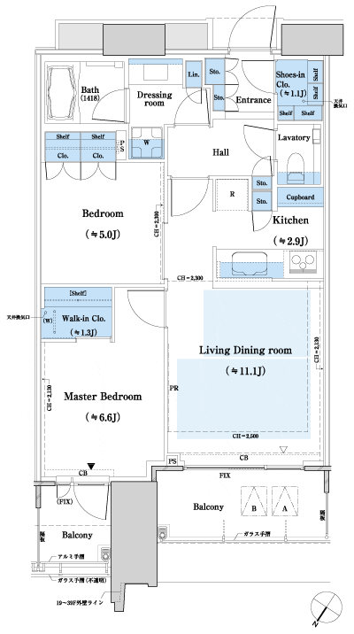 Floor: 2LD ・ K + WIC + SIC, the occupied area: 62.81 sq m, Price: TBD