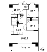 Floor: 3LDK + 2WIC, occupied area: 70.91 sq m, Price: 40,400,000 yen, now on sale