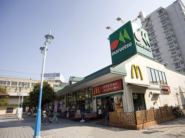 Surrounding environment. Maruetsu Tide store (about 540m, 7-minute walk)