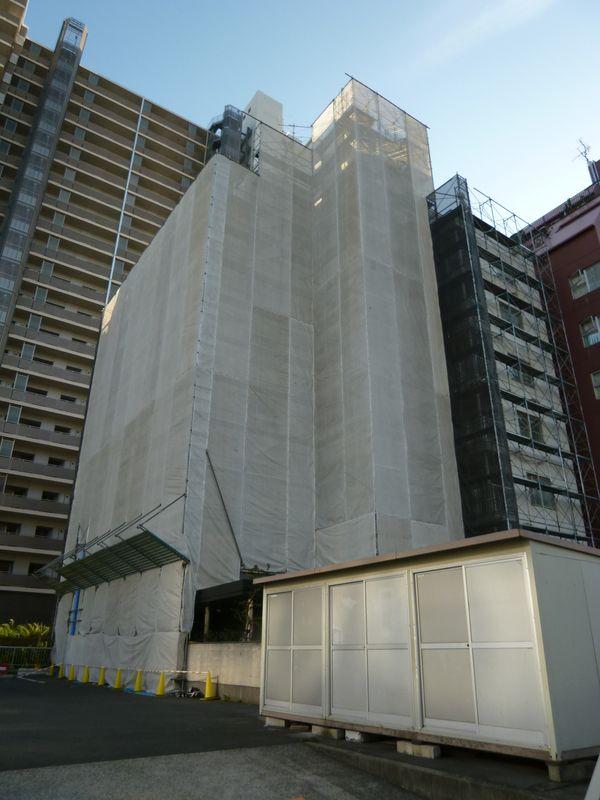 Local appearance photo. Large-scale repair work being carried out