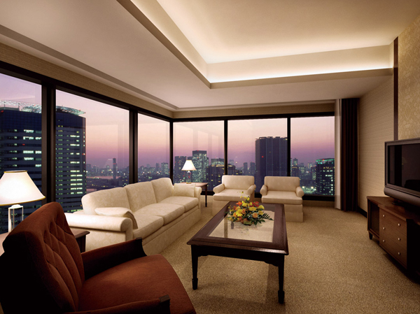 Shared facilities.  [Guest rooms] Guest room in our other properties along the Toyosu canal is available. Guest room of 6 rooms of conveniently your serving 36 floor, such as accommodation of our guests are, Each distinctive interior is attractive. And suites 2 rooms corner room, We offer 4 rooms of middle size.  ※ Pay. (Our other properties guest room ・ Bay Suite Rendering / To that caused drawn based on drawing, CG synthesized view photos of local 36-floor equivalent was taken in August 2009 ・ processing, In fact a slightly different)