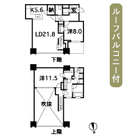 Floor: 2LD ・ K + N (storeroom) + WIC (walk-in closet) + WTC (walk-through closet) + SIC (shoes closet), the occupied area: 122.16 sq m, Price: 100 million 47,812,000 yen, now on sale