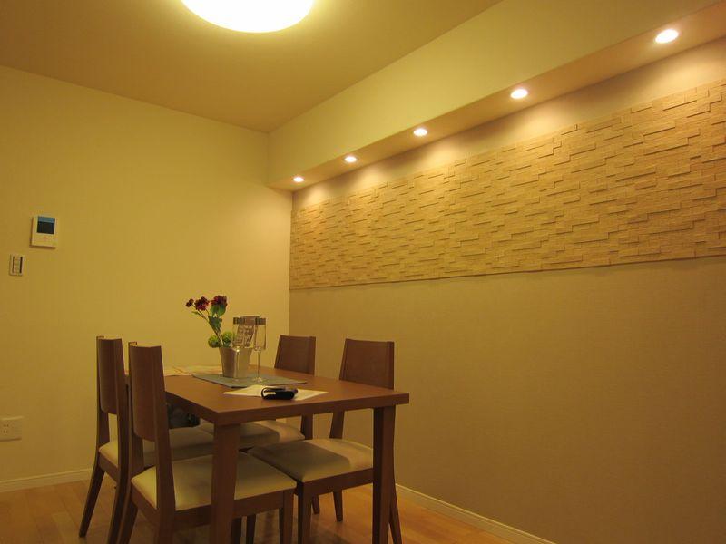 Living. Installation all rooms lighting equipment