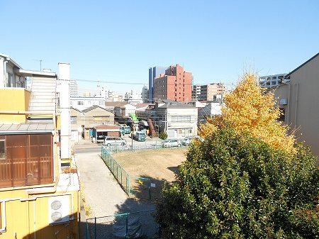 View photos from the dwelling unit. View from the third floor North side there is a feeling of opening without the current building in the state-owned land. 