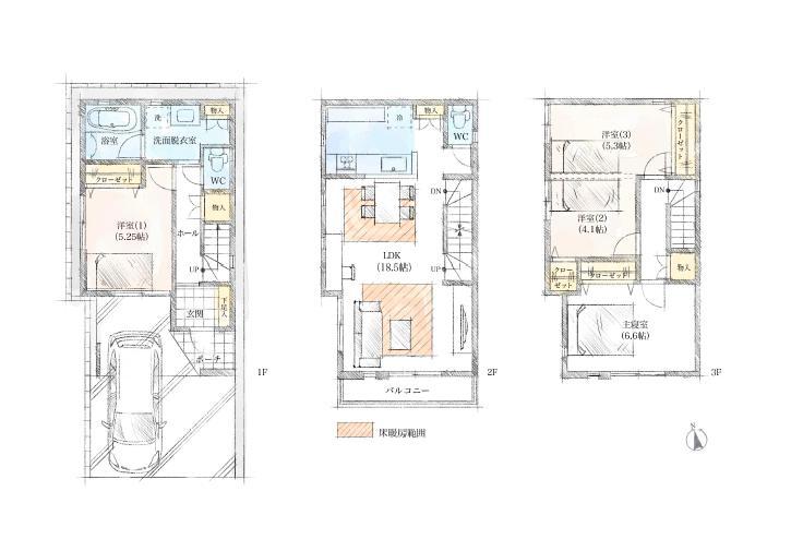 Floor plan. Also convenient city is also a place like Anna place.