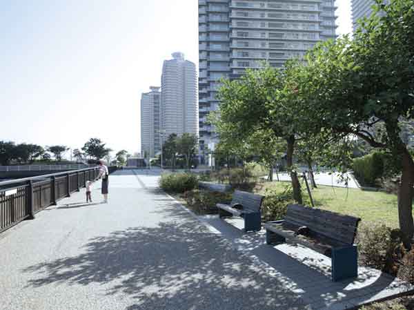 Surrounding environment. Shinonome waterfront park (about 530m / 7-minute walk)