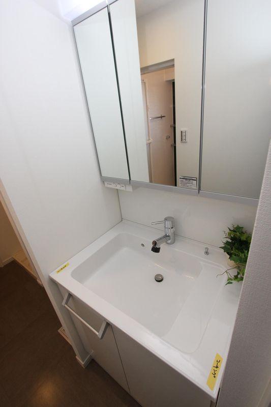 Wash basin, toilet. Washbasin with shower