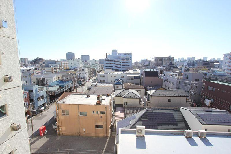 Balcony. View from the balcony