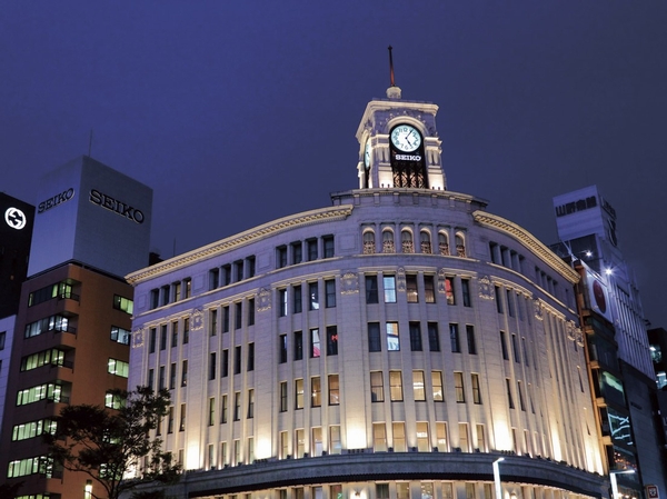 "Sumiyoshi," "Ginza" 13 minutes from the station Station