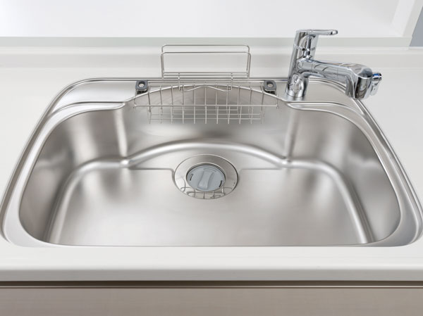 Kitchen.  [Large sink] Is washable comfortably lot of tableware and vegetables at a time, It has adopted a large sink. This is very convenient when you wash a large wok or frying pan.  ※ The size of the sink depends on the type.