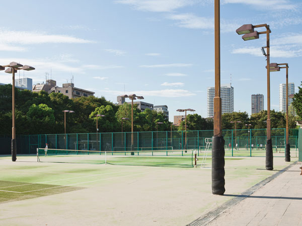 Surrounding environment. Kiba park tennis field (about 1260m ・ Walk 16 minutes ・ Bike about 7 minutes)